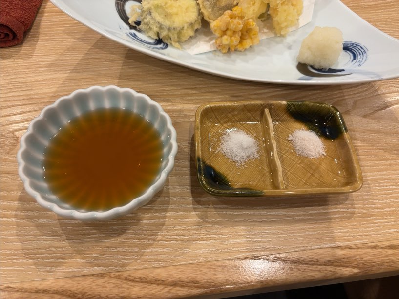 旬彩美酒 錦(豊田市駅) 天つゆと塩
