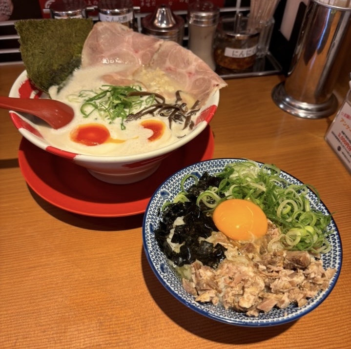 豚骨麺屋 一番軒 豊田大林FC店 ラーメンTKGセット