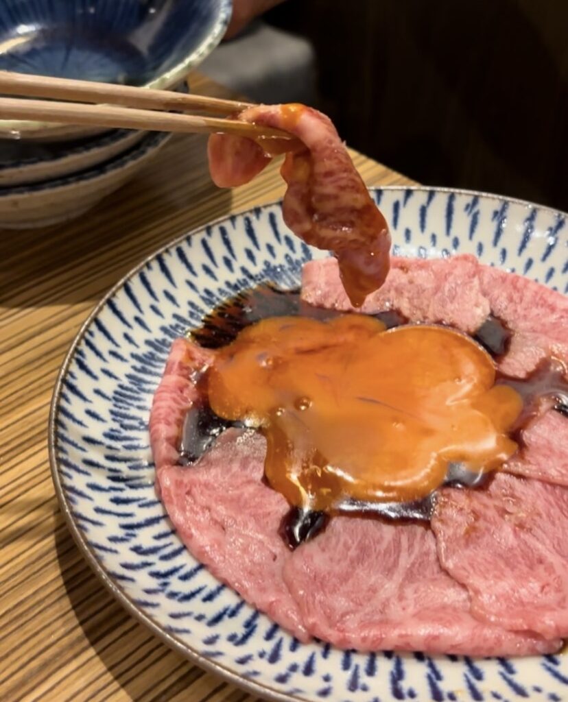 焼肉ホルモンせがれ ミスジゆっけ