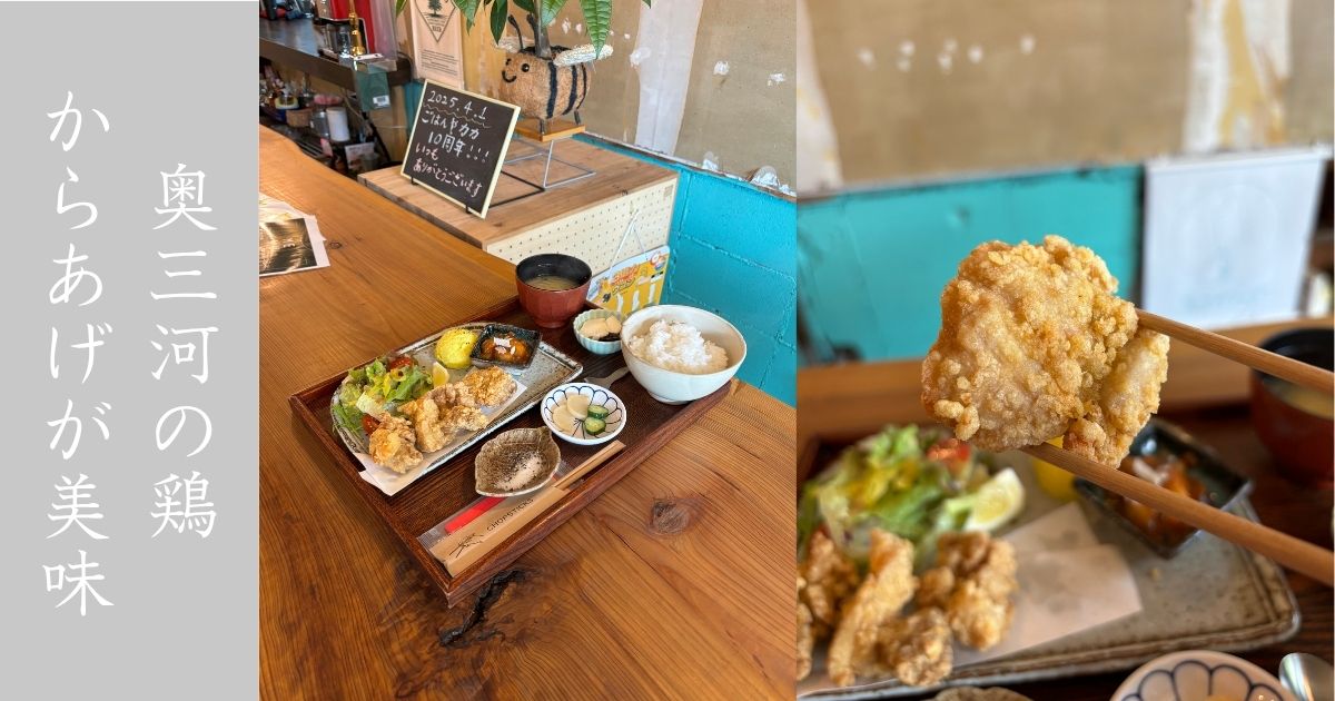 ごはん屋カカ（豊田市） 唐揚げが美味いオシャな定食屋！メニュー情報まとめ