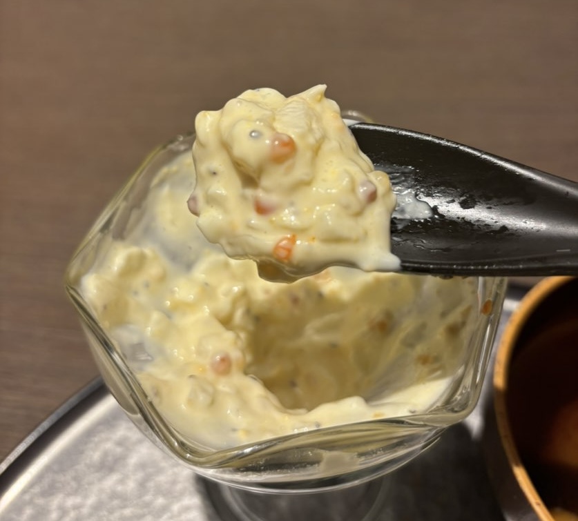 三代目ふらり寿司&お台所ふらり 豊田店 タル沼ジャンボえびフライのソース