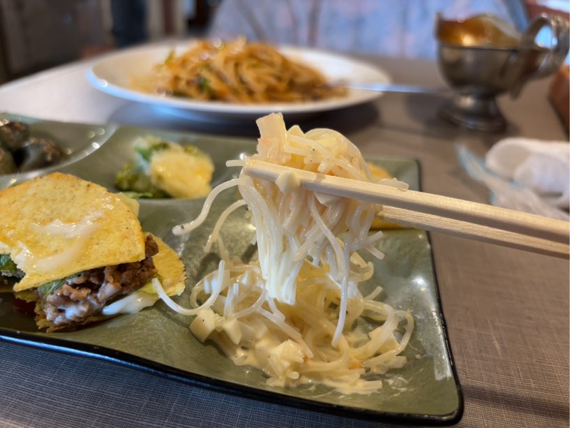 あんかけスパ&お好み焼 えん(豊田市) 春雨サラダ