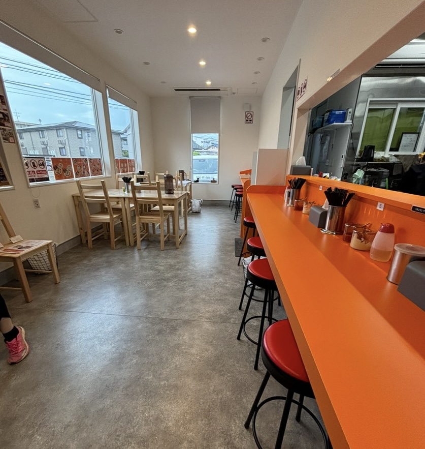 ネギいちラーメン四郷店　店内雰囲気