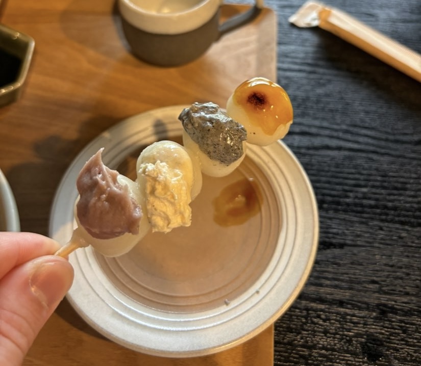 自然薯茶屋（瀬戸市）　団子