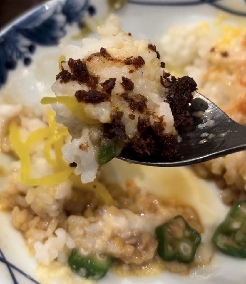 TSUKUMO食堂 豊田t-FACE店 ねばとろ丼一口