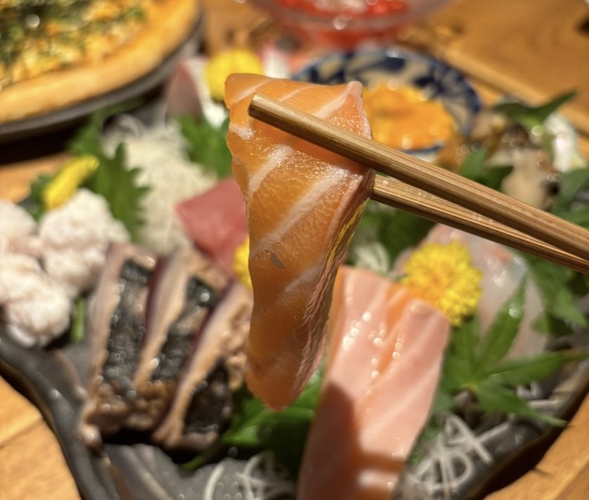 ROKU KANDA(豊田市) サーモン一口