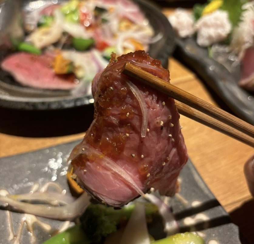 ROKU KANDA(豊田市) ローストビーフ一口