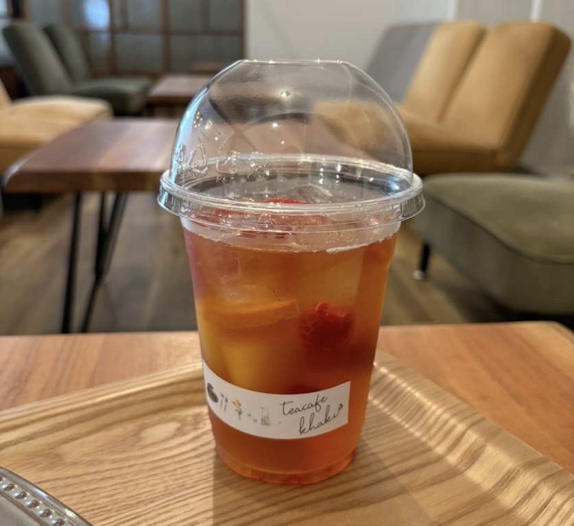 tea cafe khaki 足助本町店 フルーツティー
