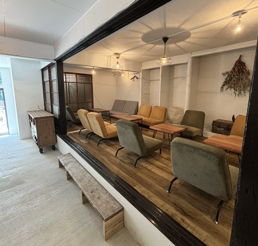 tea cafe khaki 足助本町店 店内雰囲気