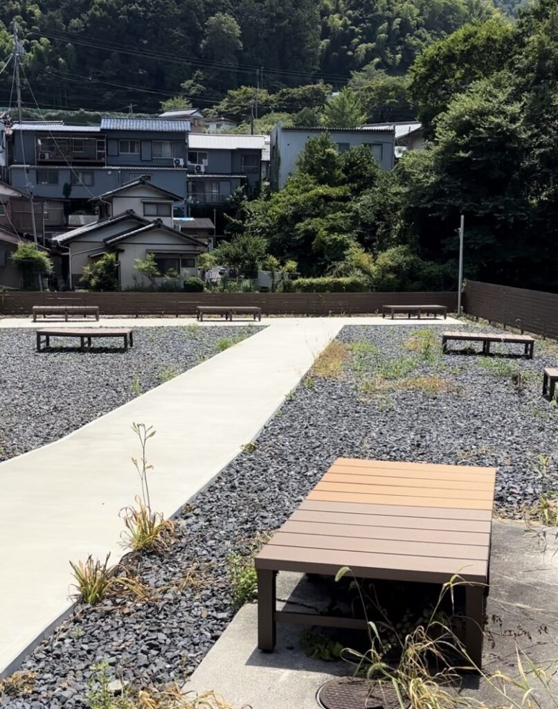 tea cafe khaki 足助本町店 テラス席