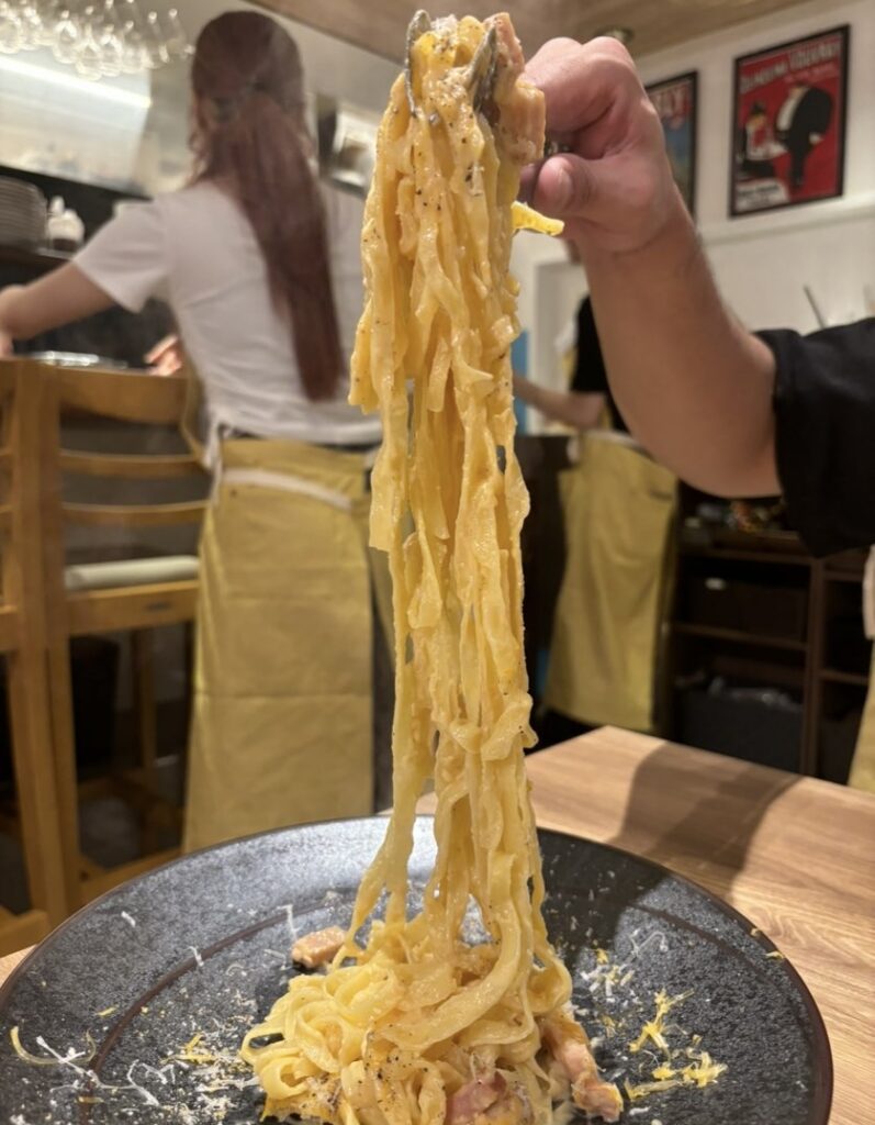 原価ビストロチーズプラス 刈谷店 カルボナーラ