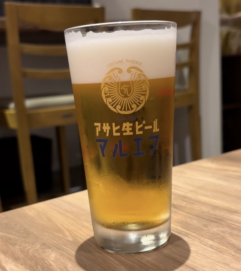 原価ビストロチーズプラス 刈谷店 生ビール