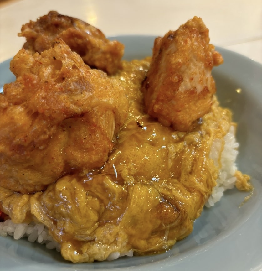 とん珍館（岡崎市）　とん珍飯の玉子