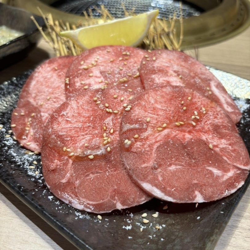 焼肉けしき(豊田市美里) 上タンネギ塩