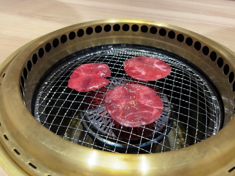 焼肉けしき(豊田市美里) 上タンネギ塩