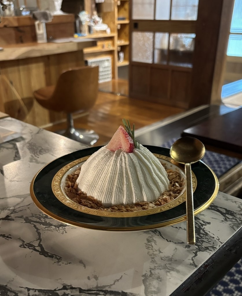喫茶室 転々(豊田市) スノーケーキ
