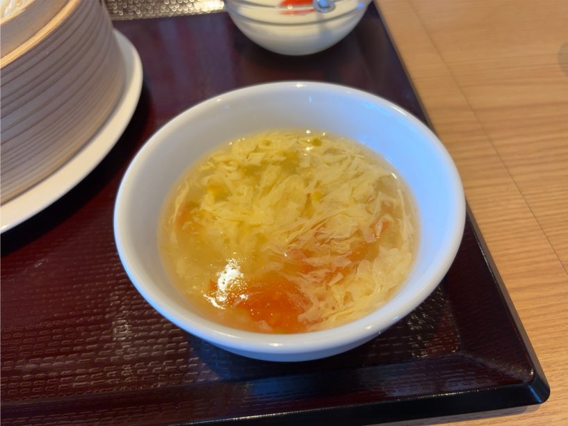 小籠包•北京ダック専門店 籠香（豊田市）　玉子スープ