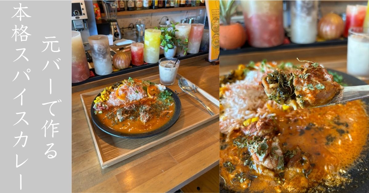 スパイスカレートモス（豊田市） アジアの本格スパイスカレーの店。メニューや店内雰囲気紹介