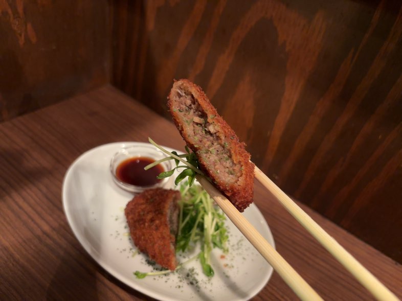 otsumami miyukisan 豊田市 メンチカツ一口