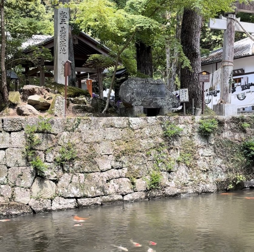 天下茶屋（豊田市）　城壁後