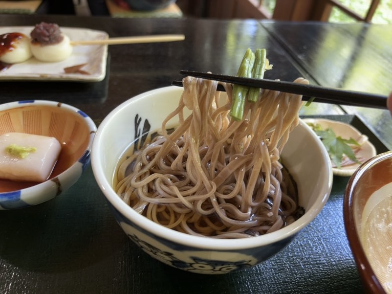 天下茶屋（豊田市）　そばの麺