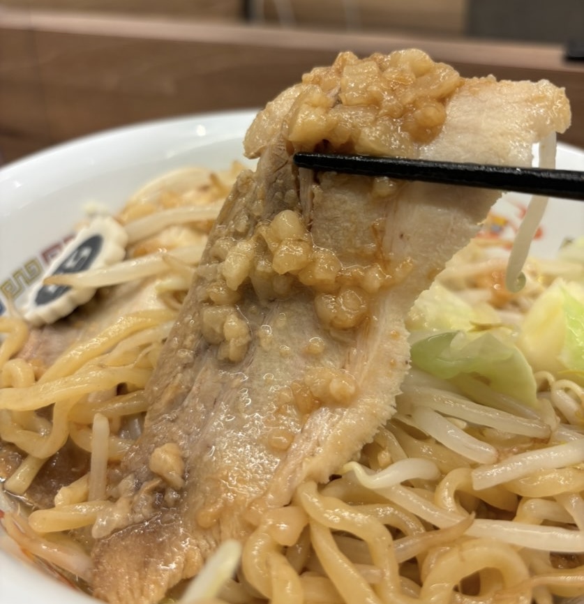 つけ麺ラーメン フジヤマ55（豊田市）　TーSTAジローの叉焼