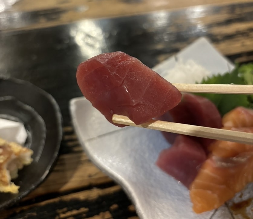 炉ばた焼つるた(三河豊田) マグロの刺身