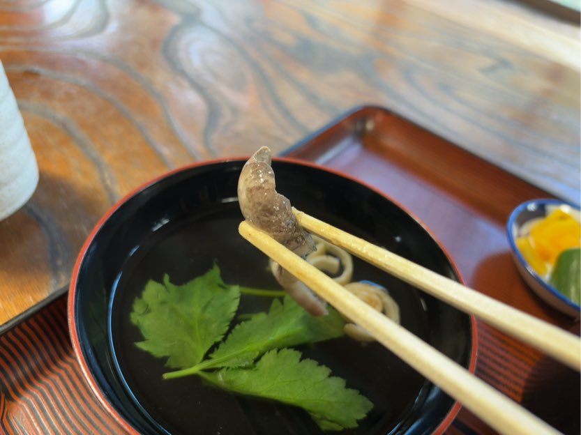 川鈴（豊田市） 肝入りお吸い物一口