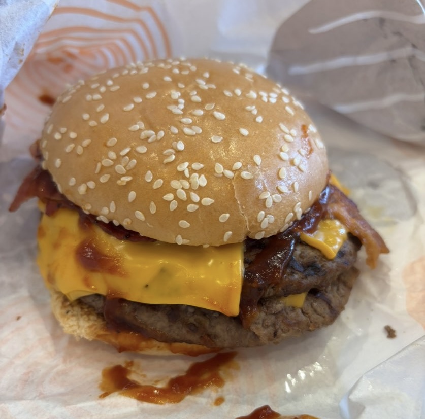バーガーキング豊田豊栄店 ダブルビーフバーガー