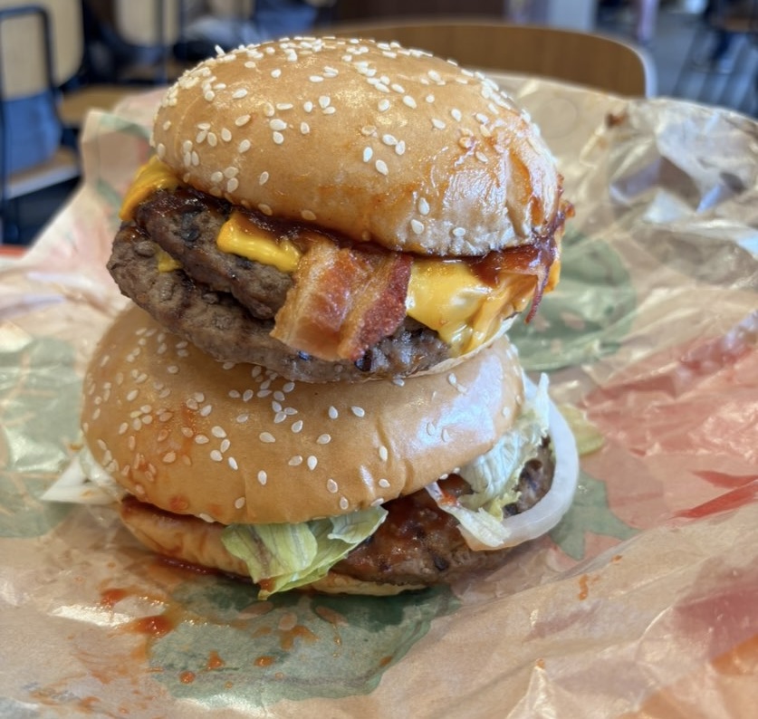 バーガーキング豊田豊栄店 ワッパーとダブルビーフバーガー