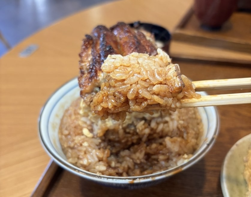 うなぎ仙石亭 岡崎店　お米一口