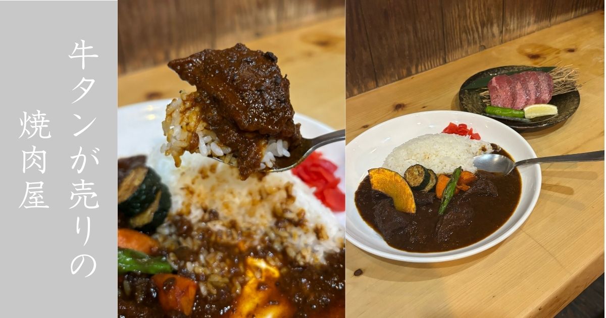 牛タン一番亭（豊田市）　生タンと牛タンカレーを食べ尽くしてきた！タン好きには嬉しき