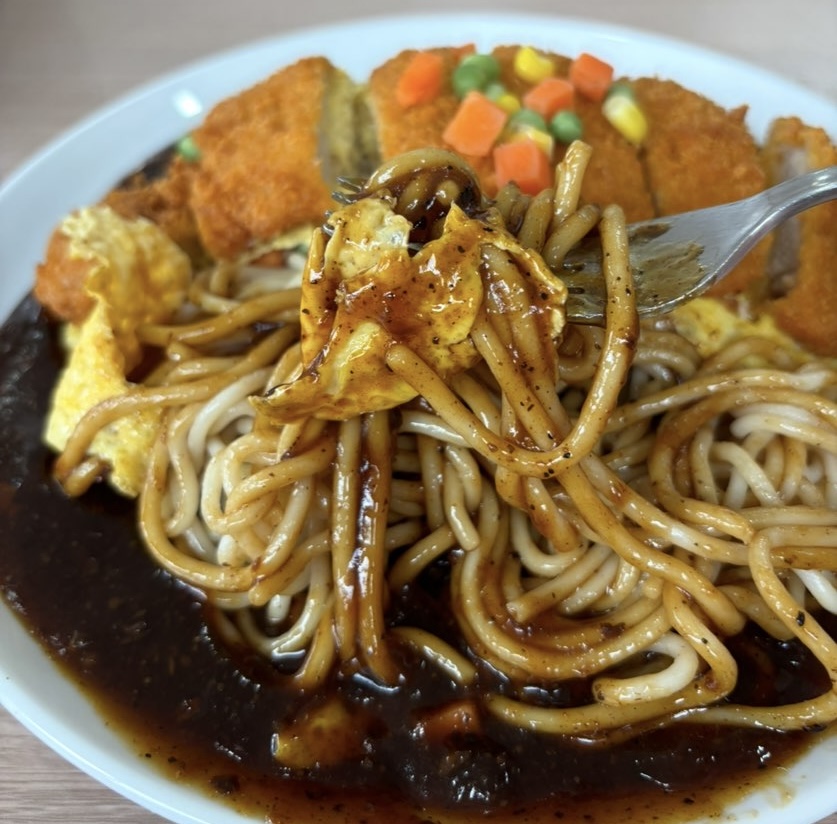 わくわく家(豊田市) あんかけスパと玉子