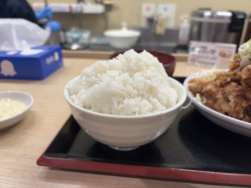 中毒飯チョモランマ（豊田市）　ごはん大盛