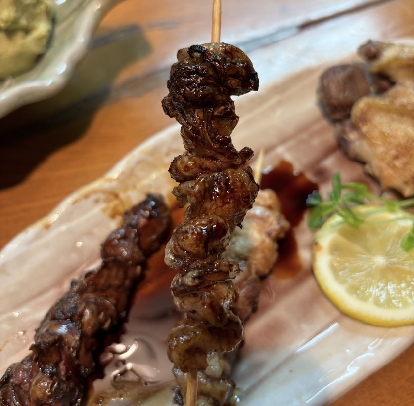は松（豊田市）　焼鳥の皮