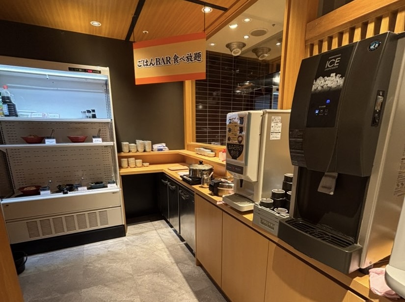 ひものと和めし処 をかし（豊田市）　ごはんBARコーナー