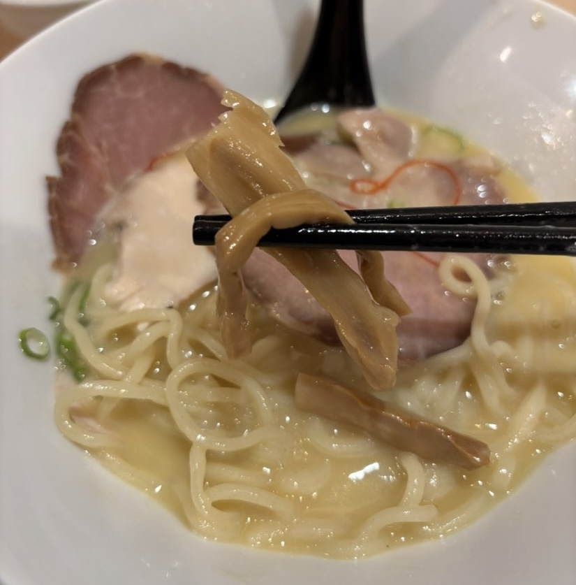 Ramen光鶏（豊田市）　メンマ