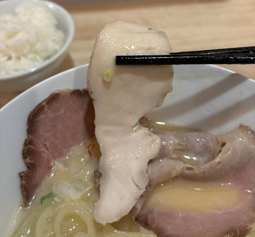 Ramen光鶏（豊田市）　鶏チャーシュー