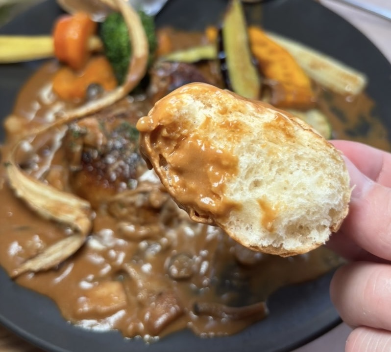 ラ・フェリィチェ（豊田市）　お餡とハンバーグソース