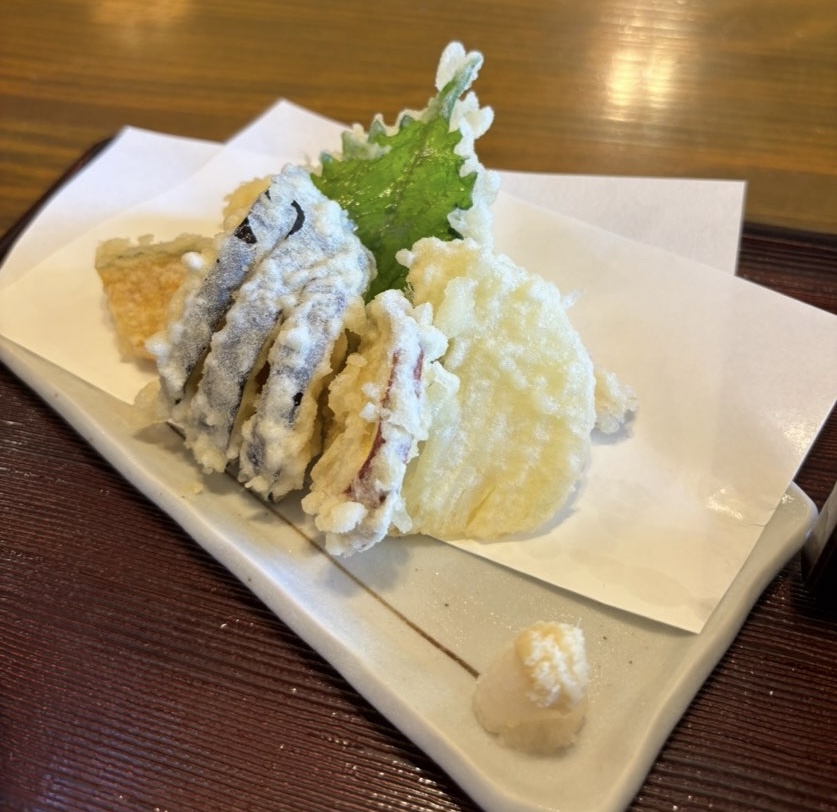 そば工房すもも（豊田市）　天ぷら
