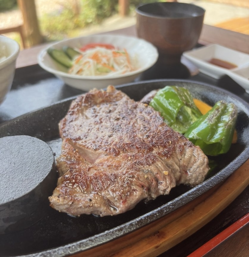 ばんじゃーる駒ヶ原（北設楽郡）　サーロインステーキ