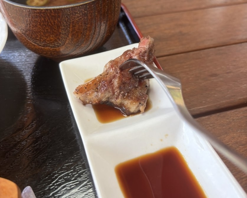 ばんじゃーる駒ヶ原（北設楽郡）　ステーキとステーキソース