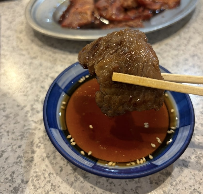 大成園(豊田市) 上カルビ一口