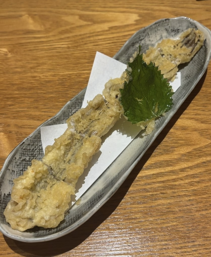 JAPANESE DINING 花蔵(豊田市) 穴子の天ぷら