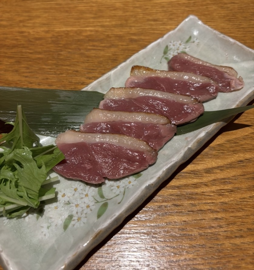 JAPANESE DINING 花蔵(豊田市) 鴨のたたき