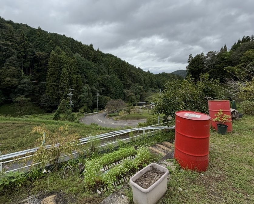 池島五組 厨房168 お店から見える景色