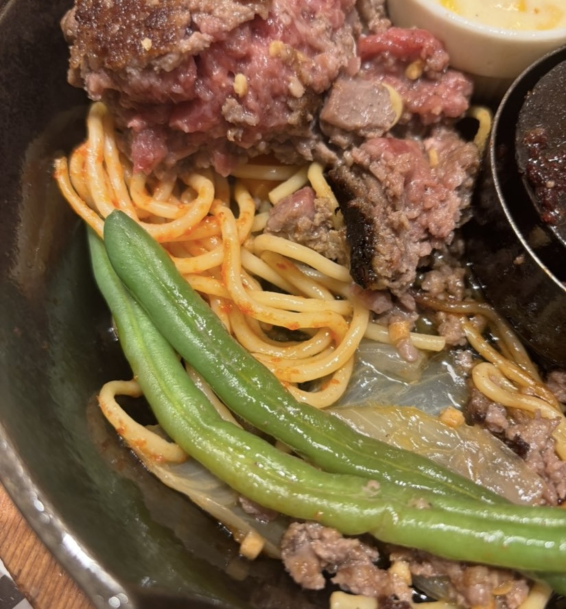 やぎや(刈谷市) 焼き野菜とスパゲッティ