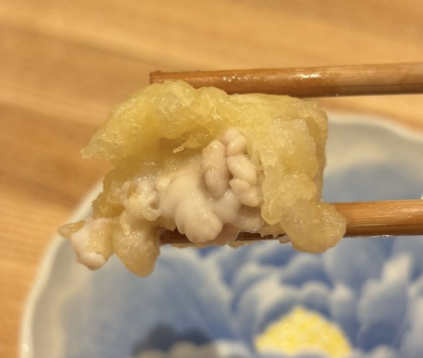 飲み喰い処 ろく兄弟店 白子天ぷら一口