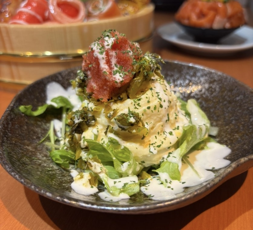 炭火ノ串や。ニューハカタスタイル 豊田駅前店 明太子ポテサラ