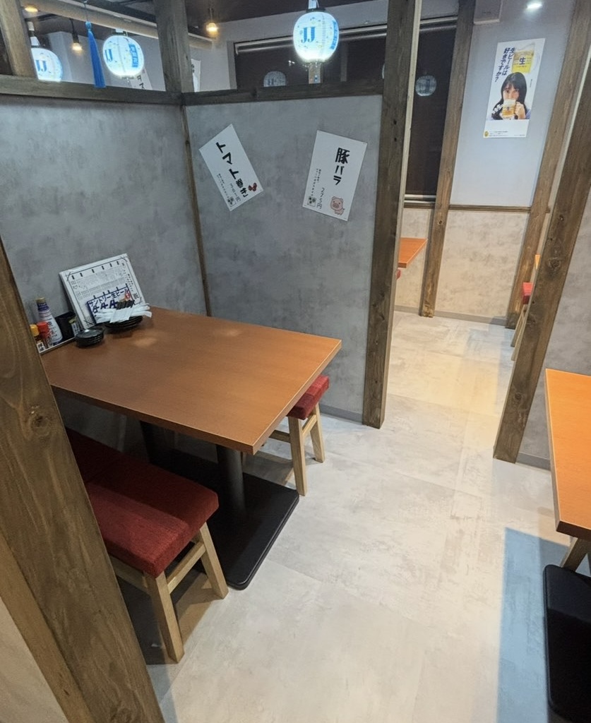 炭火ノ串や。ニューハカタスタイル 豊田駅前店 店内雰囲気